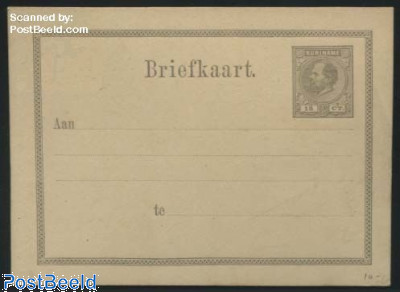 Postcard 15c grey