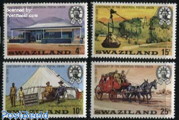 UPU Centenary 4v