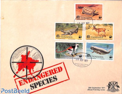 Stamps with the theme World Wildlife Fund (WWF) - PostBeeld