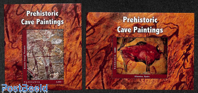 Prehistoric cave paintings 2 s/s