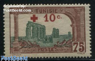 10c on 75c, Stamp out of set