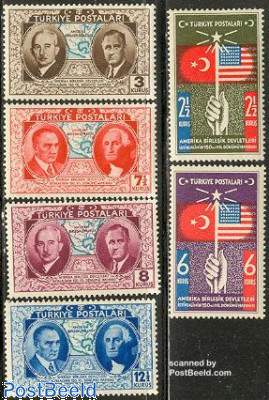 150 years USA 6v