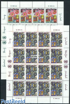 Human Rights 2 minisheets