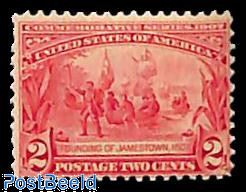 2c, Stamp out of set