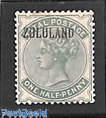 [1888, Zululand, Halfpenny, overprint 1v](https://www.postbeeld.com/szazu1-zululand-halfpenny-overprint-1v "1888, Zululand, Halfpenny, overprint 1v")