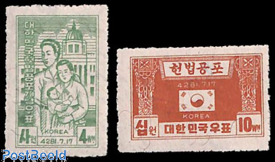 South Korea 1948 Constitution Promulgation Issue