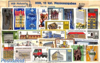 Souvenir pack DDR Messe stamps
