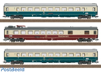 DB Fern-Express "Königssee" Passenger Coach Set (3pcs) (DC+Sound)