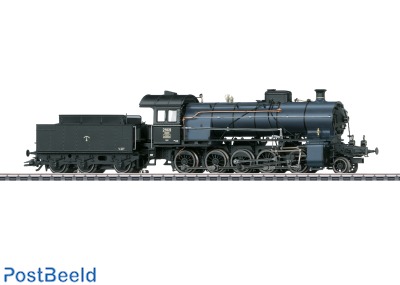 SBB Type C5/6 'Elefant' Steam Locomotive (DC+Sound)