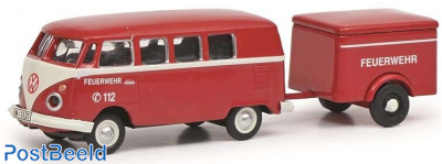 VW T1 'Feuerwehr' with trailer