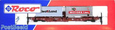 DB Container wagon with containers OVP