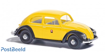 VW Beetle With Pretzel Window 'Swiss Mail' ~ 1952