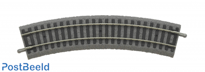 A-Track w. Roadbed Curved Track R1 30°