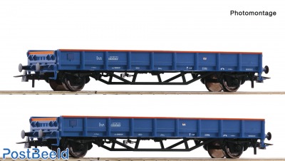 VolkerRail Lowside Wagon Set (2pcs)