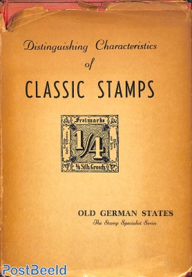 Distinguishing Characteristics of Old German States, 108p, 1948, hardcover
