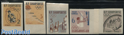 Olympic Games 5v imperforated