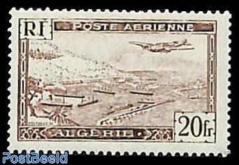 Airmail type I (F without serifs, smaller distance between F and POSTE)