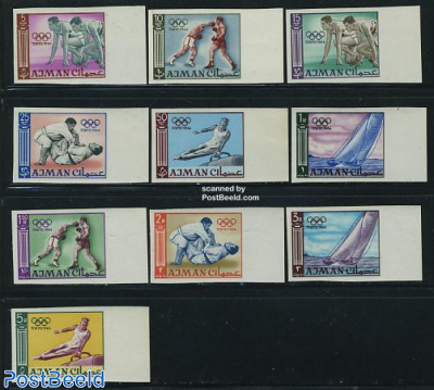 Olympic Games 10v imperforated
