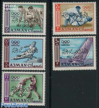 Panarab games 5v, Arab overprints