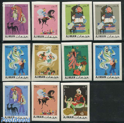 Oriental fairy tales 11v imperforated
