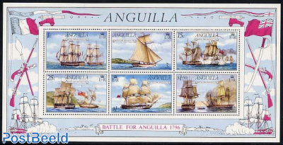 Battle of Anguilla s/s