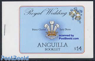 Charles/Diana wedding booklet