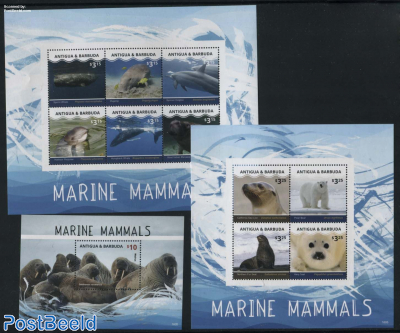 Marine Mammals 3 s/s