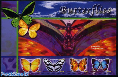 Butterflies 4v m/s, Orange-Barred