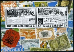 Philately s/s (weekly stamp news 1891)