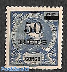 Congo, overprint 1v