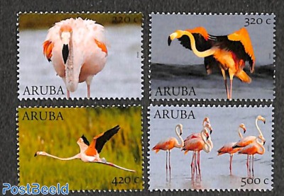 Flamingoes 4v
