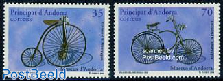 Historic bicycles 2v
