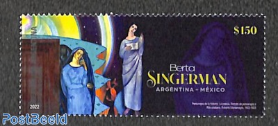 Berta Singerman 1v, joint issue Mexico