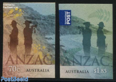 ANZAC 2v s-a, Joint Issue New Zealand