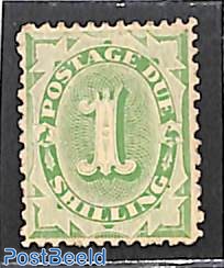 1sh, postage due, type II, perf. 12:11.5