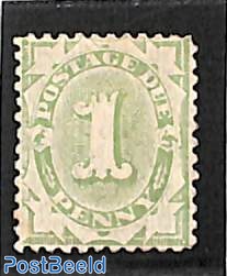 1d, postage due, type II, perf. 11