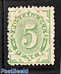 5d, postage due, type II, perf. 12:11