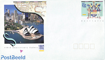 Envelope, 150 years Sydney