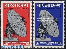 Satellite earth station 2v