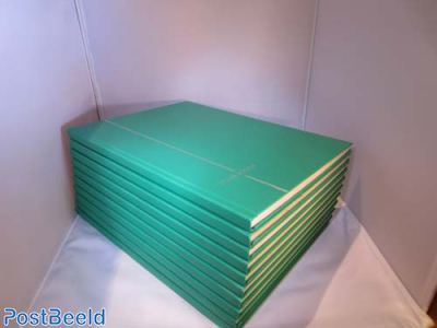 10 x Stockbook 8 pages Jungle Green