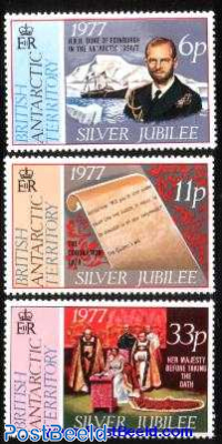Silver jubilee 3v