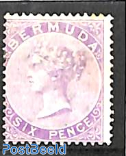 6d, perf. 14, WM Crown-CC, Stamp out of set