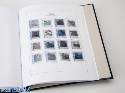 Luxe sheets Netherlands Press. Stamps Birds 2012
