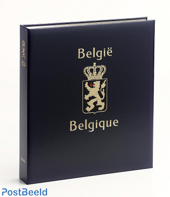 Luxe binder stamp album Belgium IX