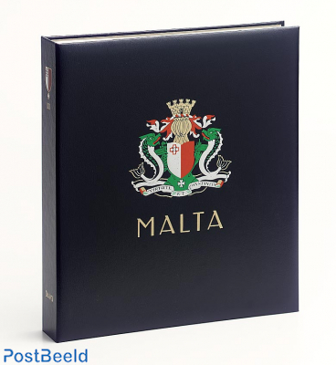 Luxe stamp album binder Malta Rep. (Without Number)