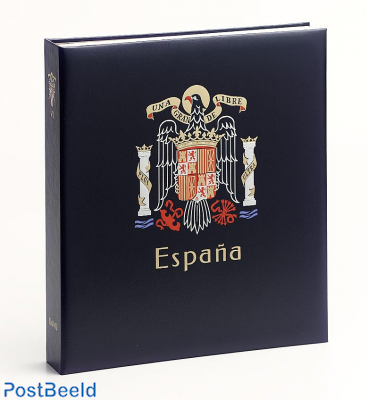Luxe binder stamp album Spain IX