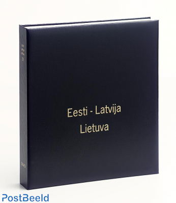 Luxe binder stamp album Baltic States I