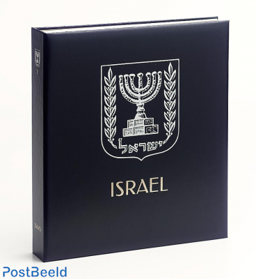 Luxe stamp album Israel III 1975-1989