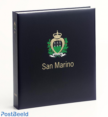 Luxe binder stamp album San Marino IV