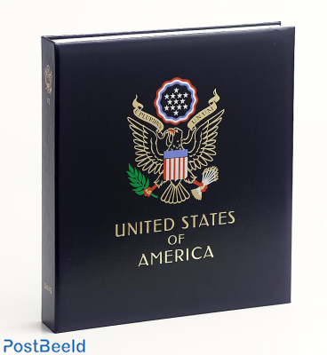 Luxe stamp album USA II 1945-1969